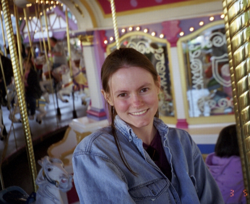 Older picture of Jennifer that I always liked (taken on FILM)