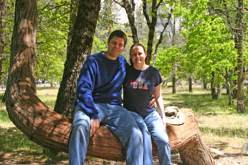 Jennifer and I in Yosemite National Park