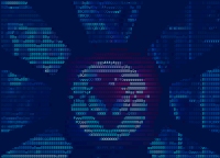 Rendered ansi fractal